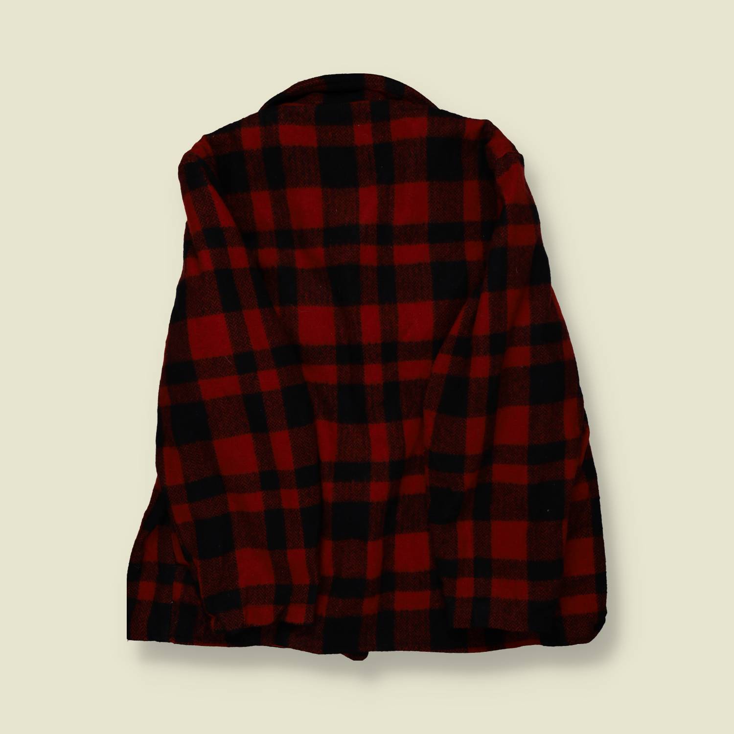 1960s–70s | Thermo King | Buffalo Plaid Wool Jacket - XL
