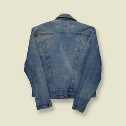 1970s | Wrangler No-Fault | Made in USA | Denim Trucker Jacket - S