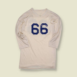 1960s | American Football | Numbered Practice Jersey – White - XS