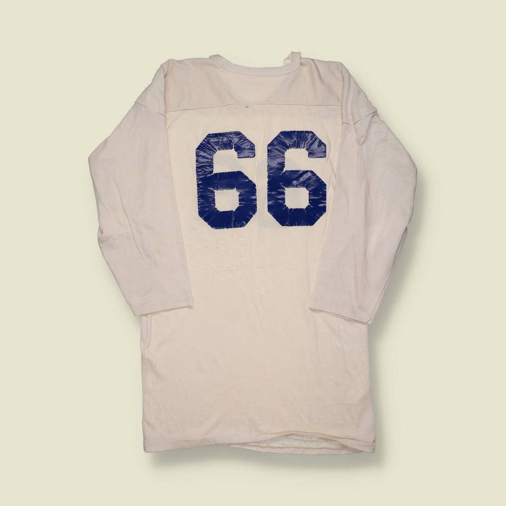 1960s | American Football | Numbered Practice Jersey – White - XS