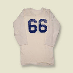 1960s | American Football | Numbered Practice Jersey – White - XS
