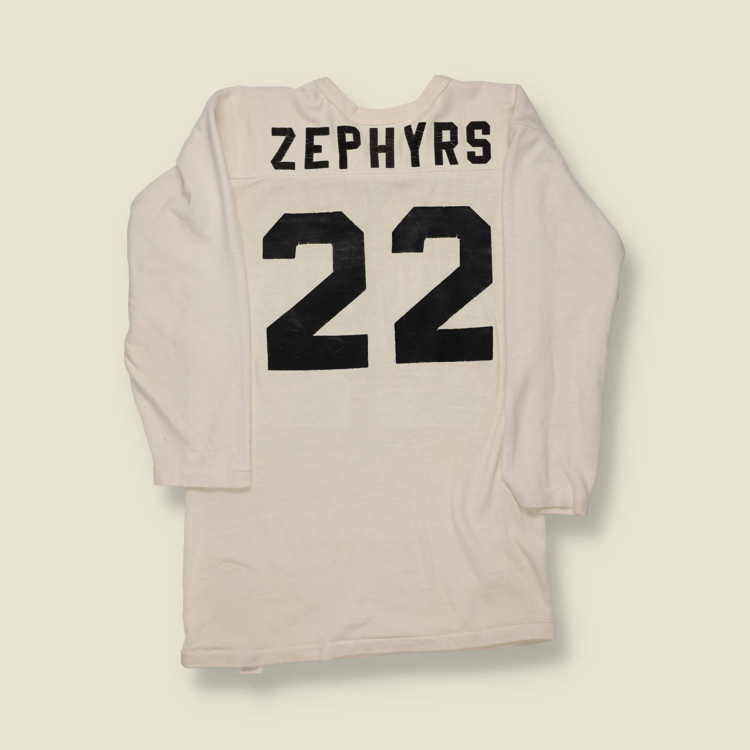 1970s | Russell Athletic | Cotton Football Jersey – White - S