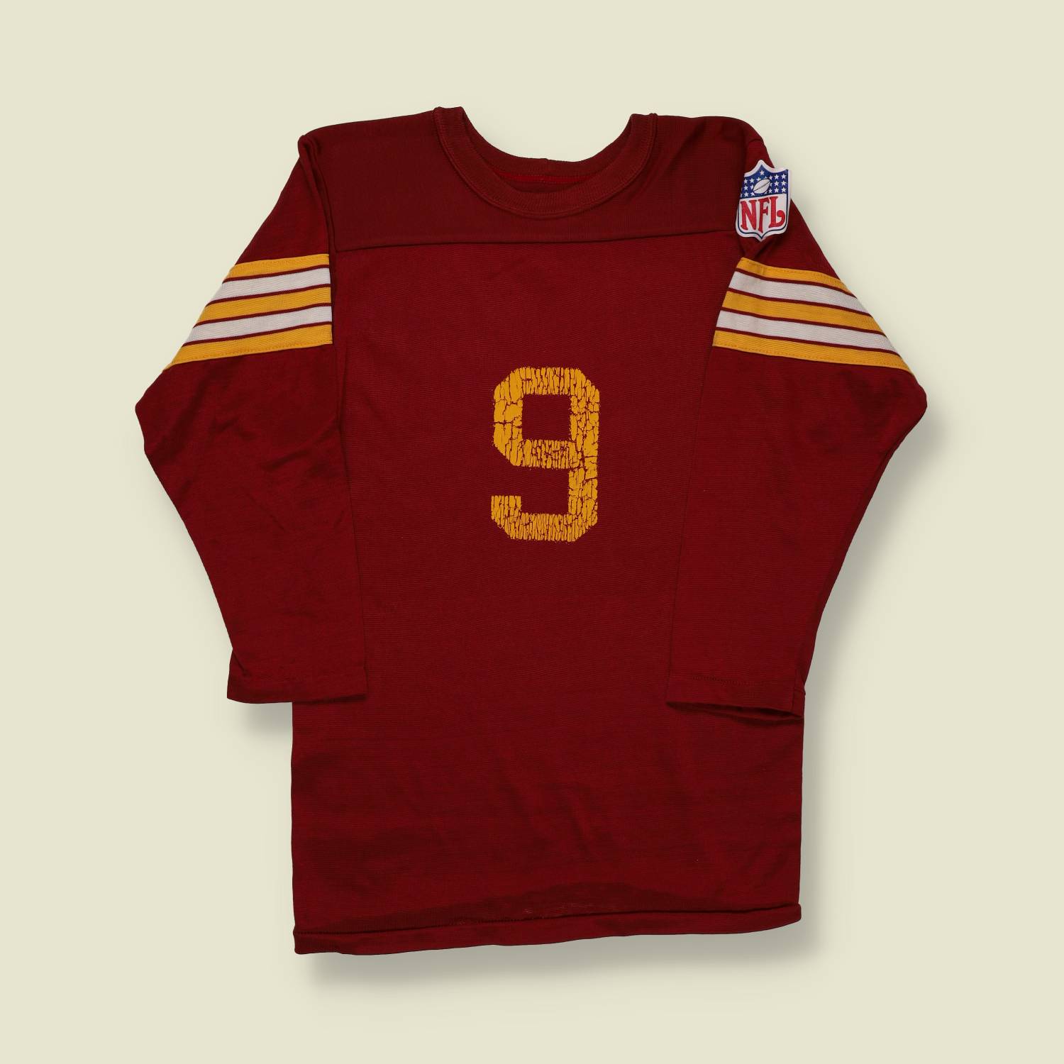 1970s | Washington Football | NFL Cotton Jersey – Burgundy / Gold - XXS