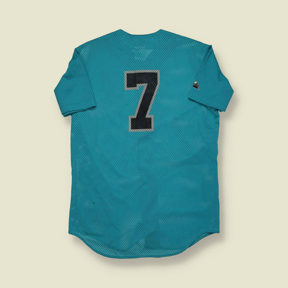 1990s | Majestic | Made in USA Mesh Baseball Jersey – Teal - S