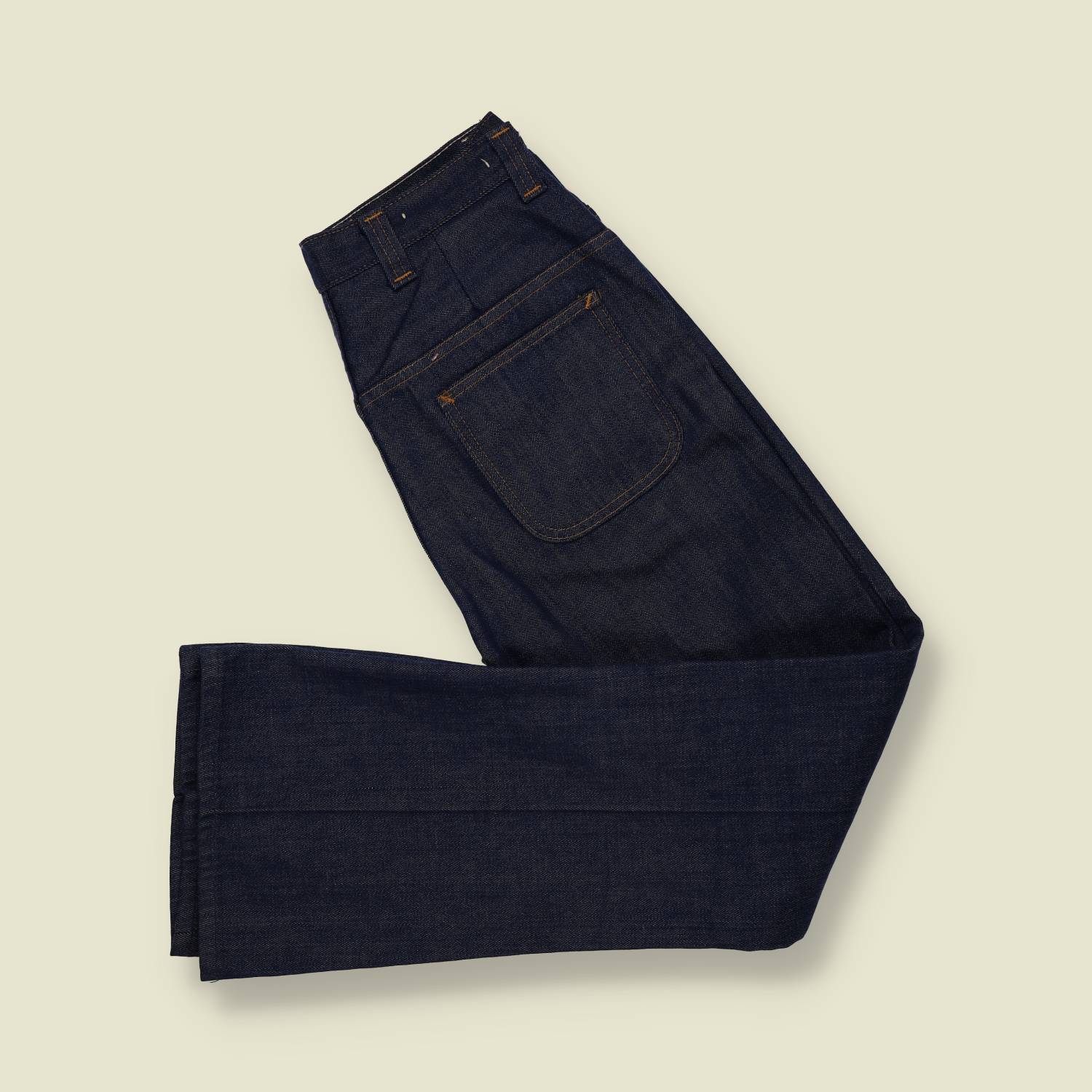 1970s | JCPenney | Denim Flares – Dark Indigo -w28