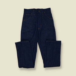 1970s | Wrangler Maverick | Deadstock Denim Jeans – Dark Indigo - w24