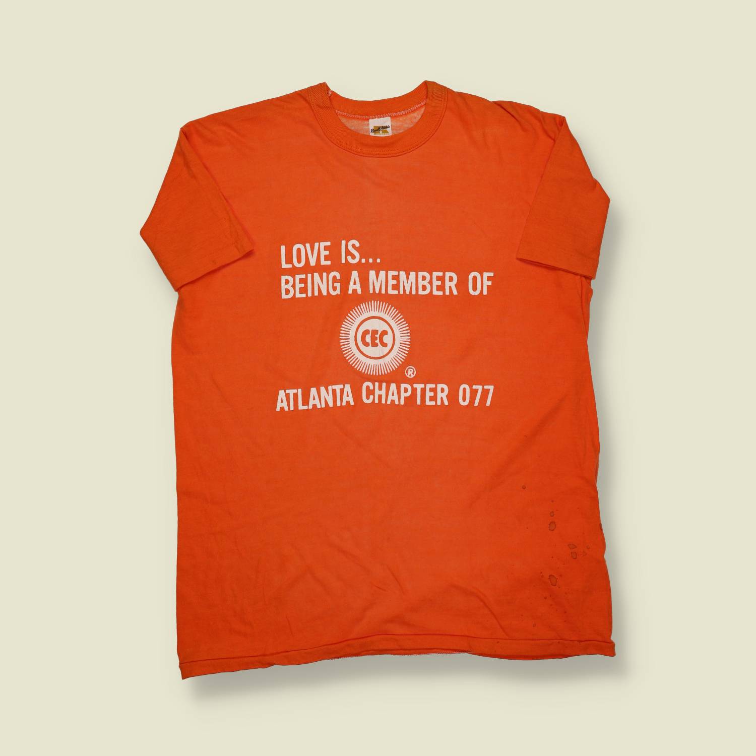 1970s | Russell Athletic | CEC Atlanta Chapter 077 T-Shirt - S/M