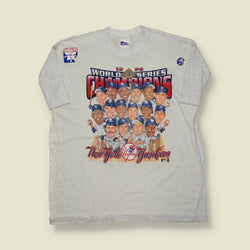 1995–1996 | New York Yankees | World Series Champions T-Shirt – Grey - XL