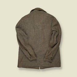 1950s | Woolrich | Wool Shirt Jacket – Brown Tweed Wool - M