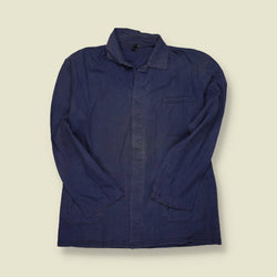 1980s | European Workwear | Blue Chore Jacket - M