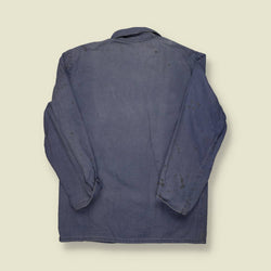 1980s | European Workwear | Blue Chore Jacket - S