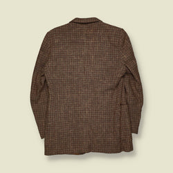 1960s | Casinaghi | Wool Blazer | Made In Italy | Check - XS