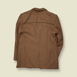 1970s | Western Leisure Jacket | Brown Tailored Blazer - S