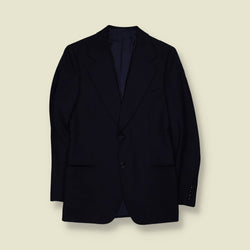 1970s | Tailored Blazer | Deep Blue - XXS
