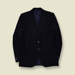 1970s | Tailored Blazer | Deep Blue - XS