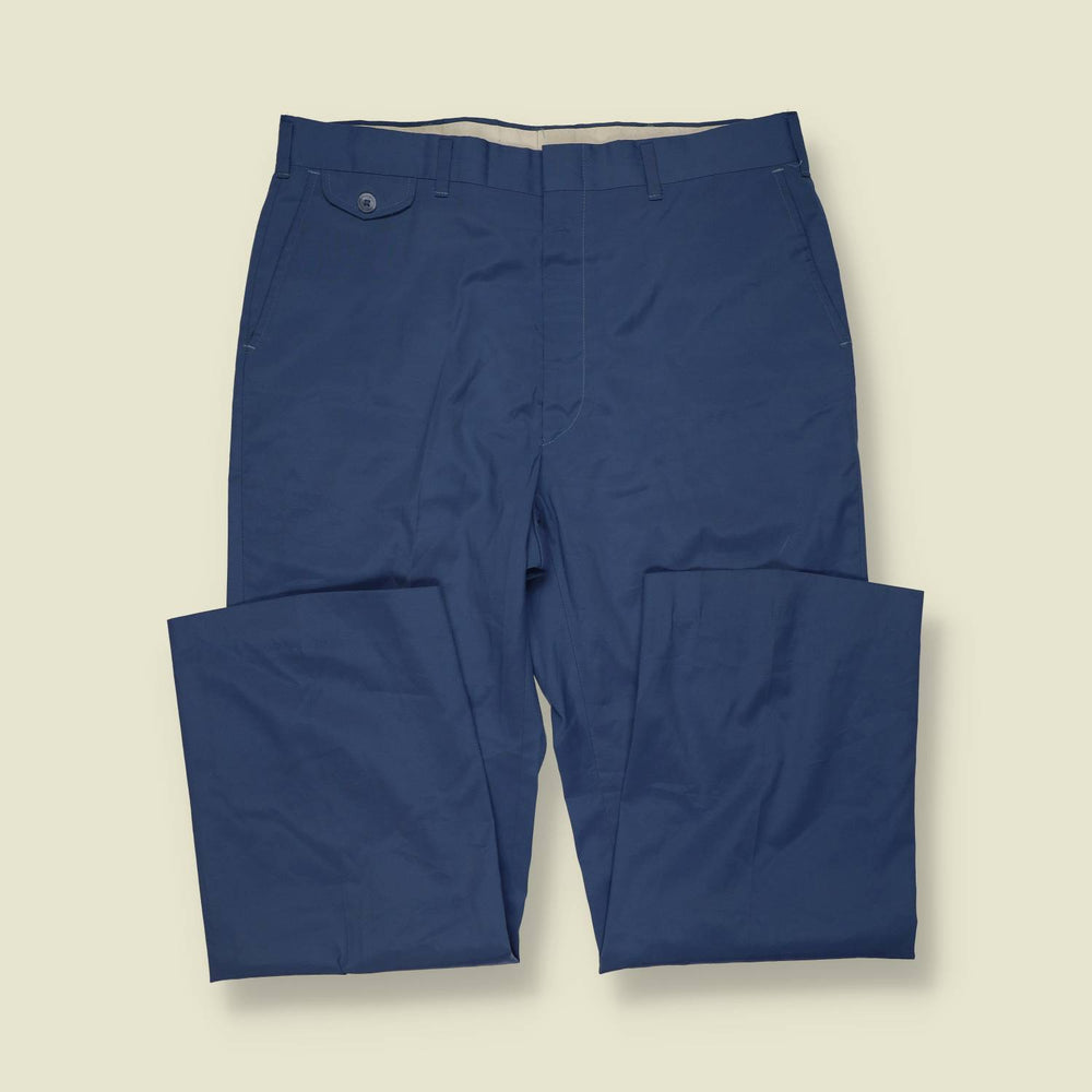 1970s | Haggar | Tailored Trousers | Blue - w34