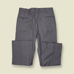 1970s | Nash Point | Polyester Trousers | Grey - w36