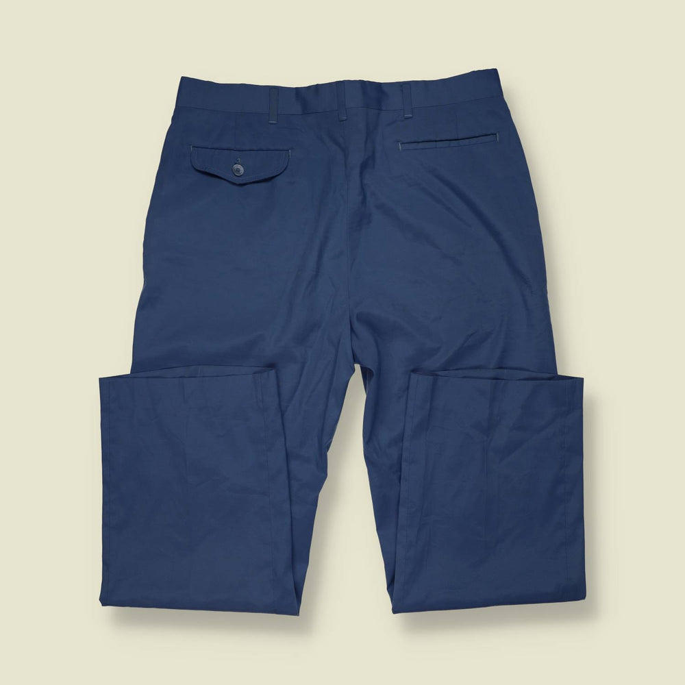 1970s | Haggar | Tailored Trousers | Blue - w34