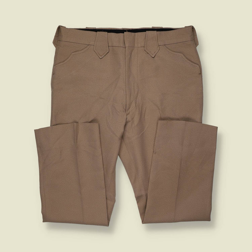 1970s | Western Wear | Trousers | Brown - w36