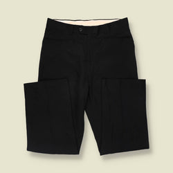1970s | Protocol | Tailored Trousers | Black - w32