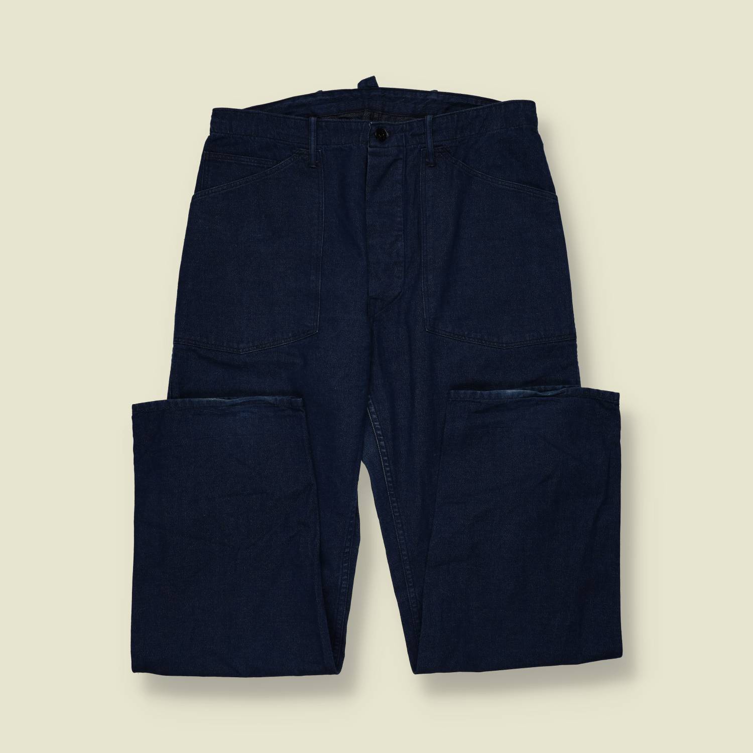 2000s | Buckle Back Jeans | Dark Indigo - w36