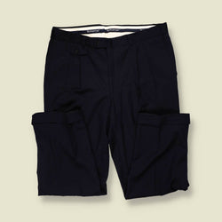 1990s | Burberry | Trousers | Navy - w40