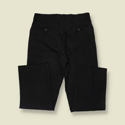 1970s | Protocol | Tailored Trousers | Black - w32