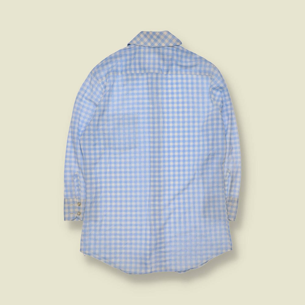 1970s | Medici | Shirt | Blue Check - L
