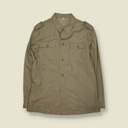 1960s–1970s | Safari Shirt | Khaki - L