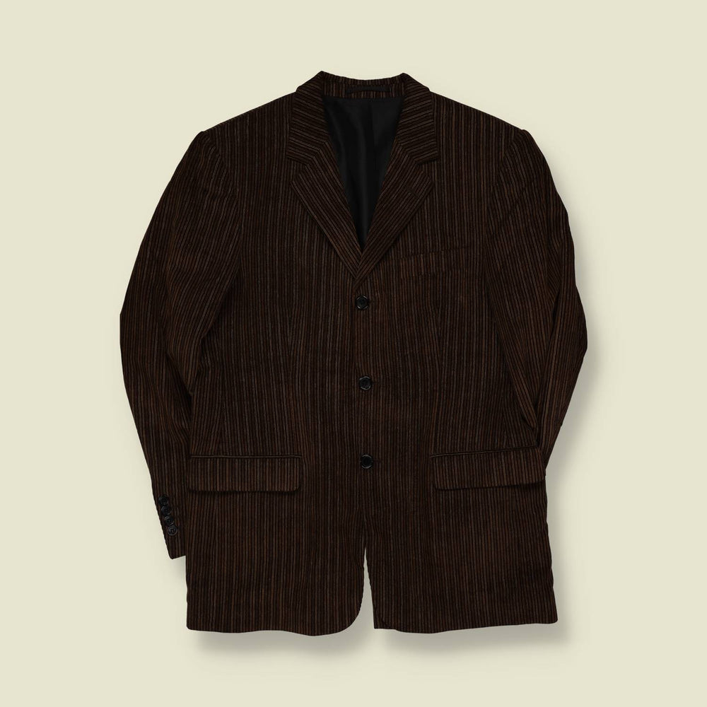 990s | Corduroy Blazer | Brown - M