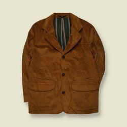1990s | Utility Coat | Tan Brown - L