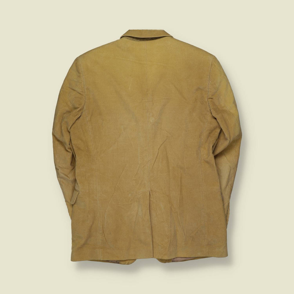 1990s | Corduroy Blazer | Camel - L
