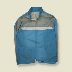 1970s | Adidas Ventex Made In Tunisia | Windbreaker | Sky Blue - L