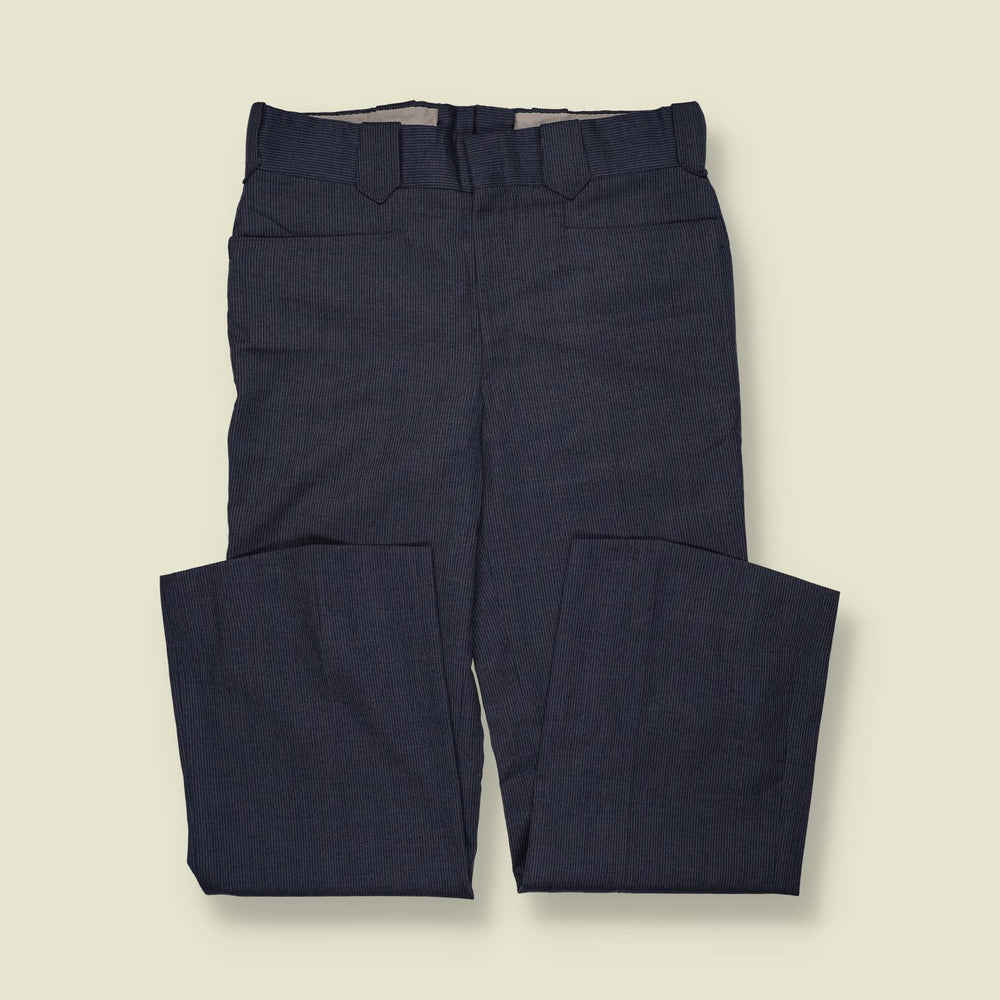 1970s | Western Trousers | Navy Pinstripe - w34