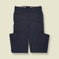 1970s | Western Trousers | Navy Pinstripe - w34