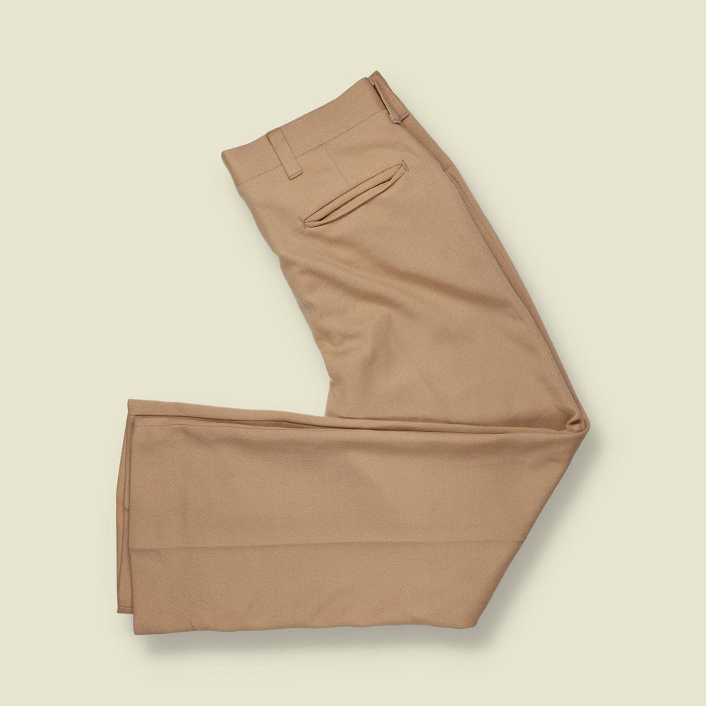1970s | Haggar | Flared Trousers | Beige - w34