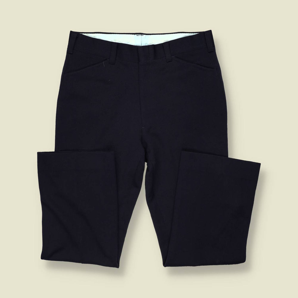 1970s | Trousers | Navy - w34