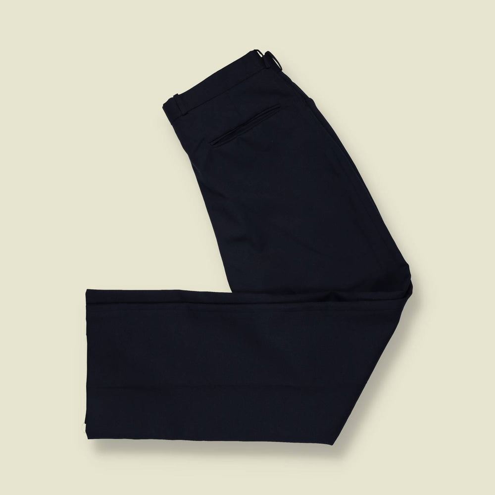 1970s | Sears | Tailored Trousers | Dark Blue - w34