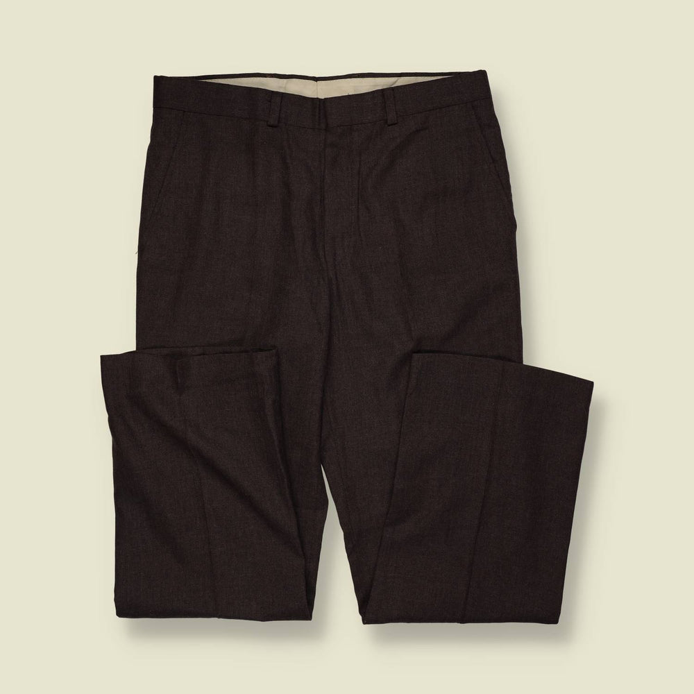 1970s | Tailored Trousers | Grey - w34