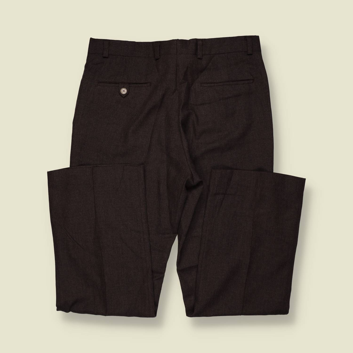 1970s | Tailored Trousers | Grey - w34