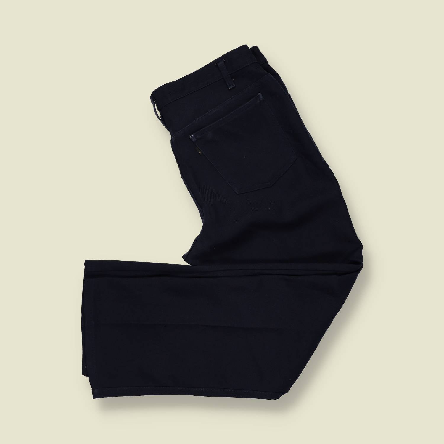 1970s | Levi’s Black Tab | Tailored Trousers | Made In USA | Navy - w36