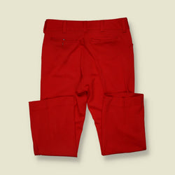 1970s | Tailored Trousers | Red - w38