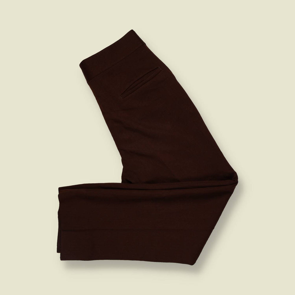 1970s | The Knack | Tailored Trousers | Brown - w30