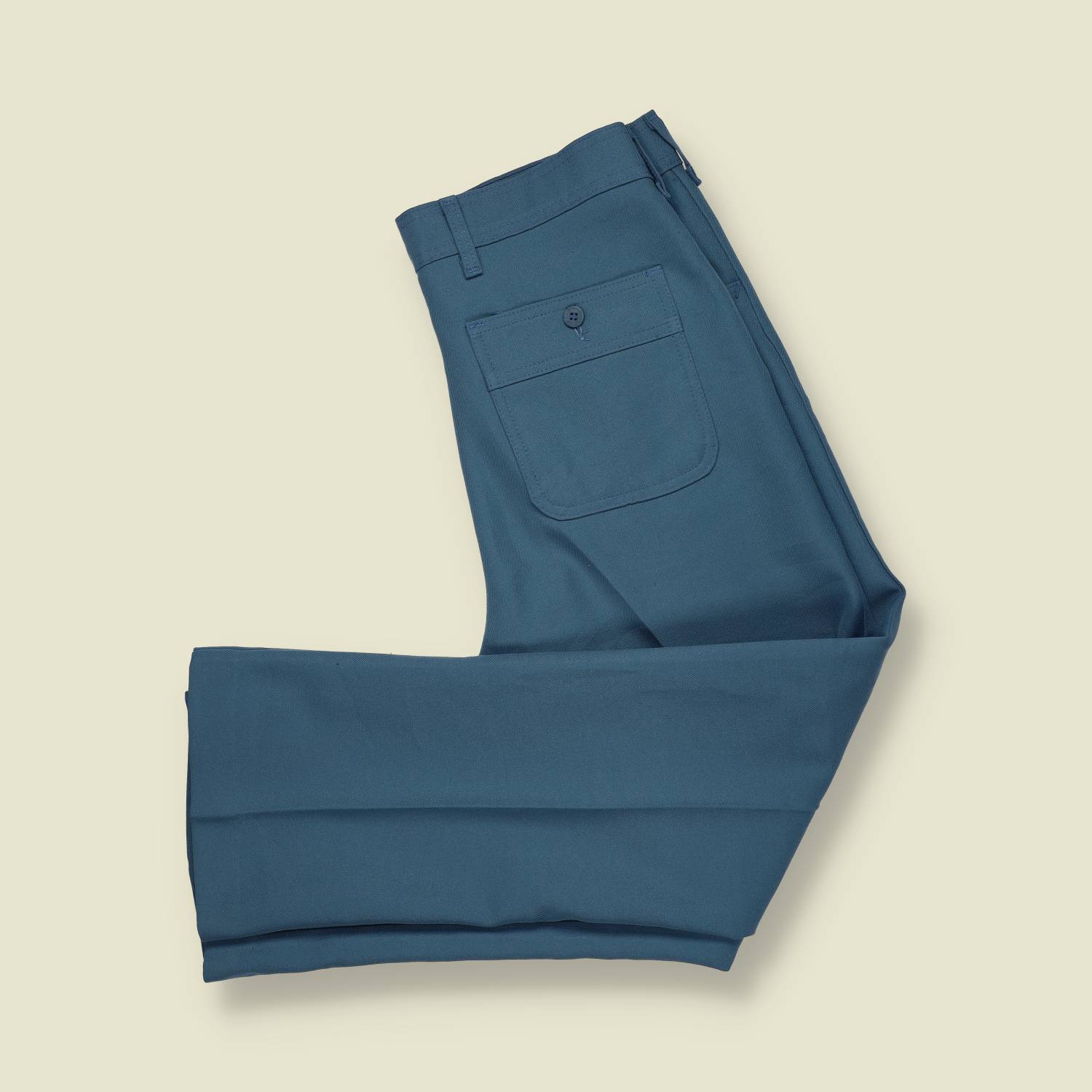 1970s | Sport Abouts | Tailored Trousers | Blue - w32