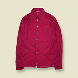 1960s | Long Sleeve Shirt | Pink - L