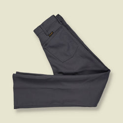 1970s | Wrangler | Charcoal Workwear Trousers - w28