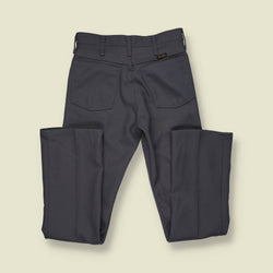 1970s | Wrangler | Charcoal Workwear Trousers - w28