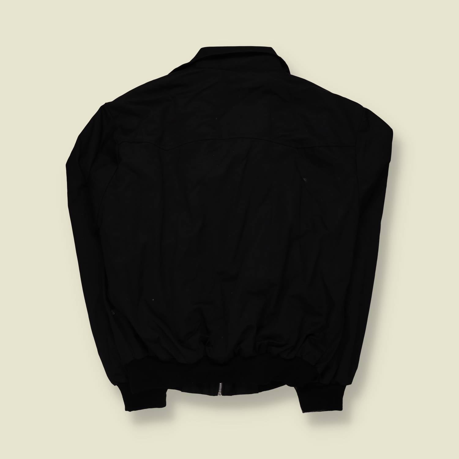 1990s | Black Harrington Jacket - Made in England - XL