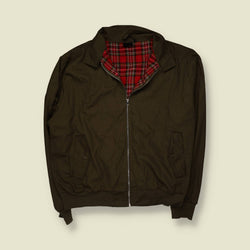 1990s | Olive Harrington Jacket - 4XL
