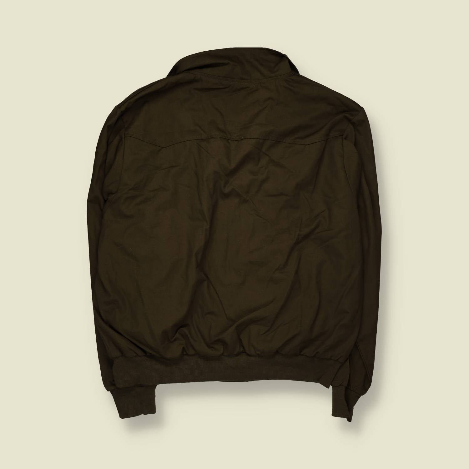 1990s | Olive Harrington Jacket - 4XL